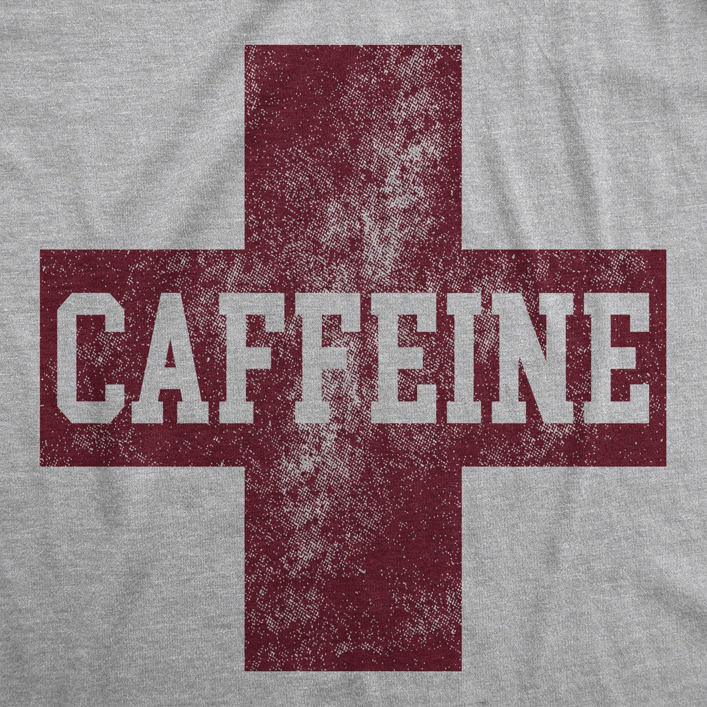 Caffeine Red Cross Men's T Shirt