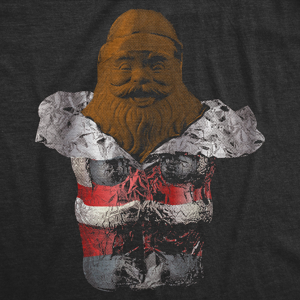 Chocolate Santa Foil Women's T Shirt