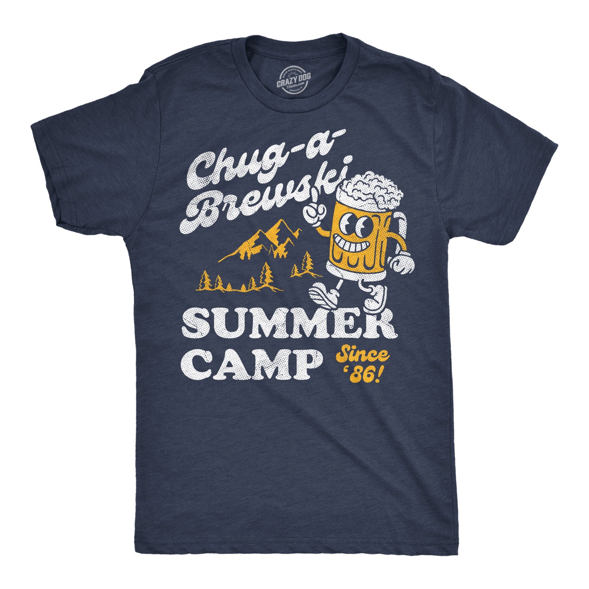 Chug A Brewski Summer Camp Men's T Shirt