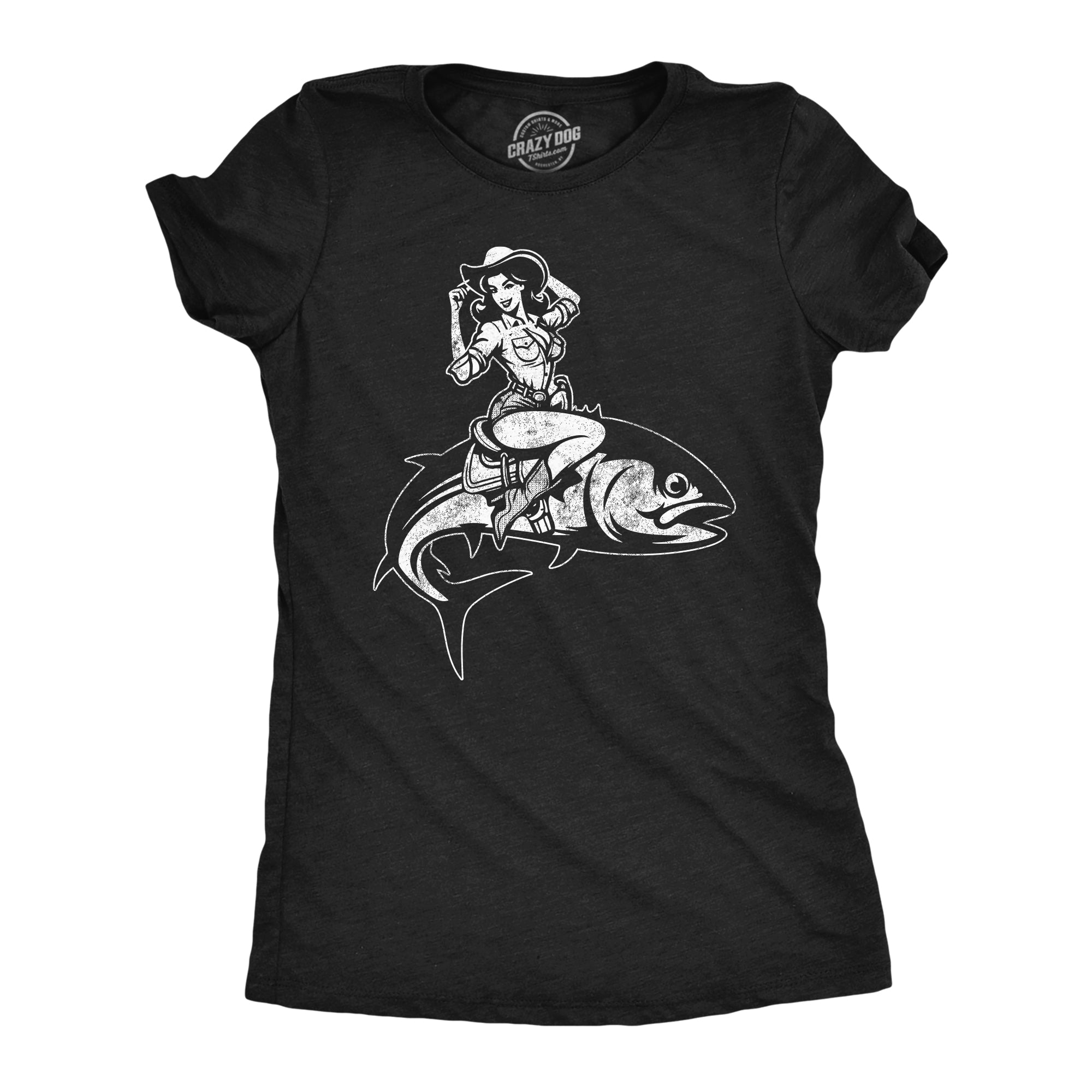 Cowgirl Fish Women's T Shirt