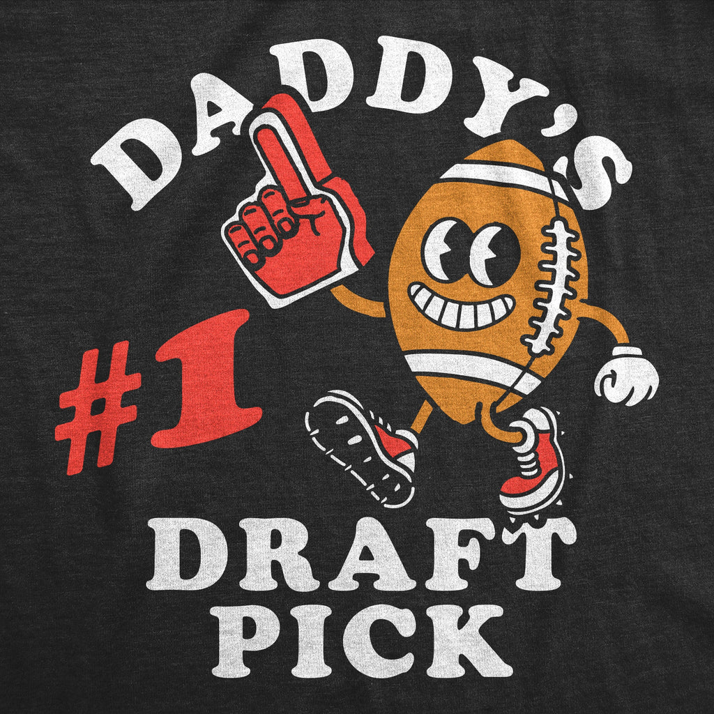 Daddys Number 1 Draft Pick Youth T Shirt