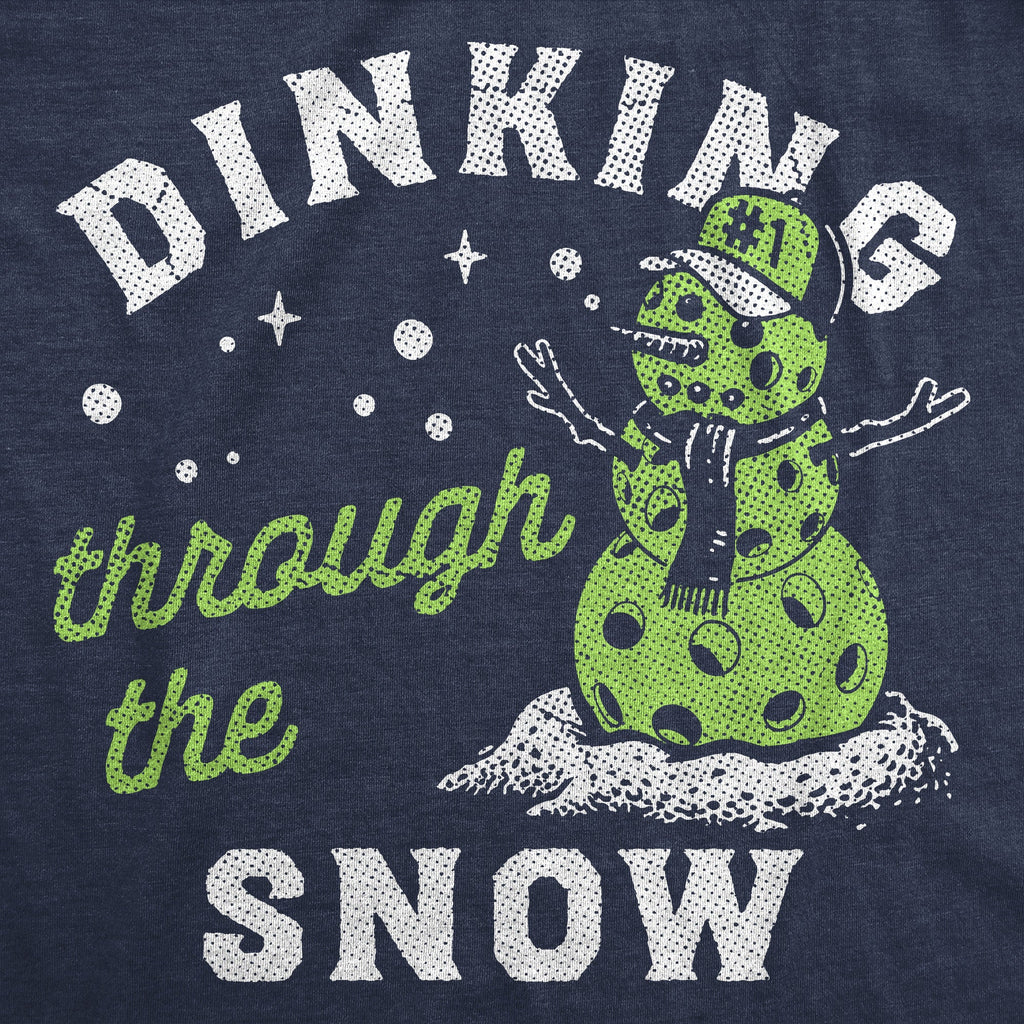 Dinking Through The Snow Women's T Shirt