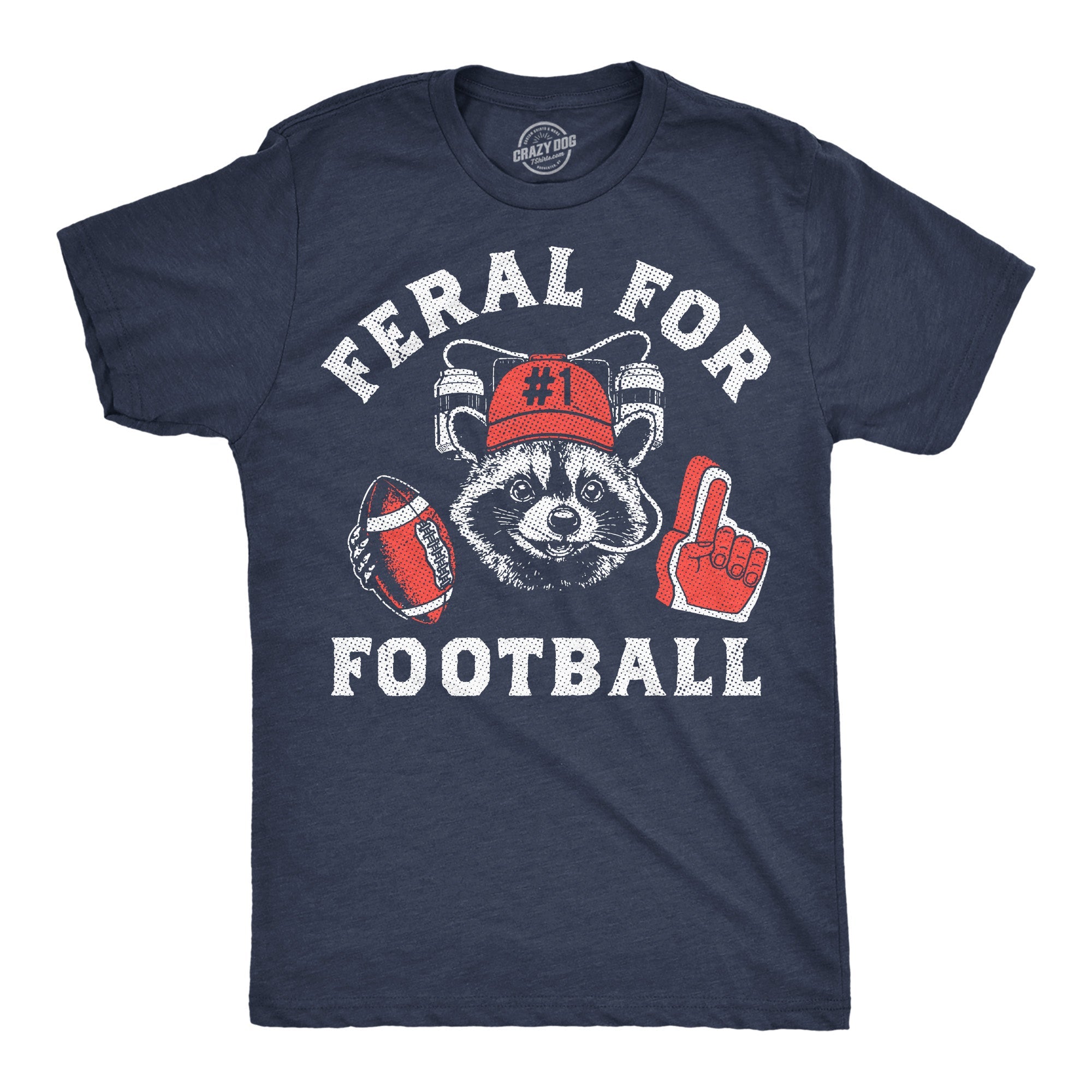 Feral For Football Men's T Shirt