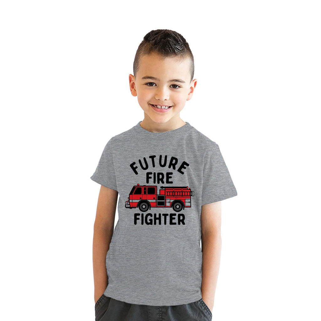 Future Fire Fighter Youth T Shirt