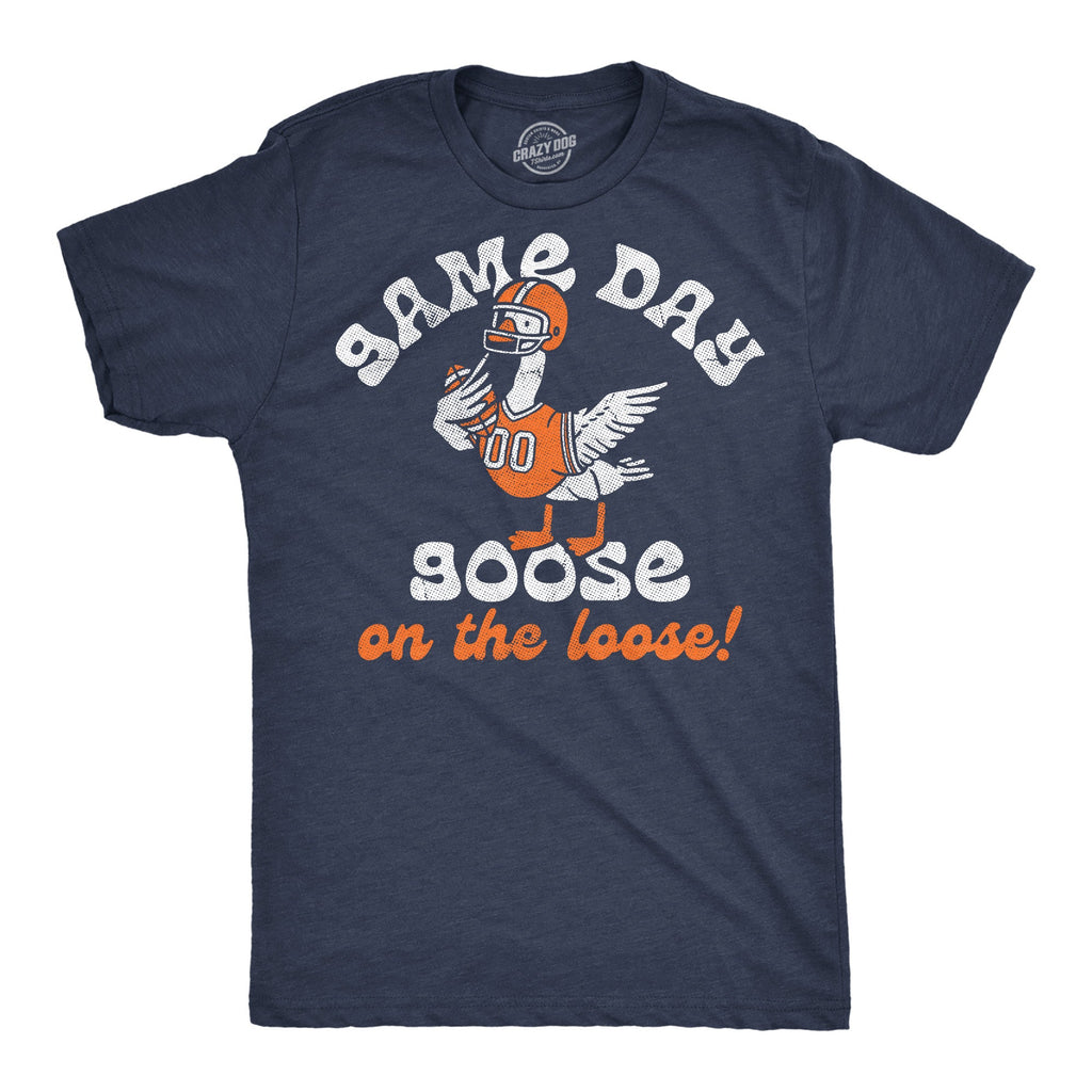 Game Day Goose On The Loose Men's T Shirt