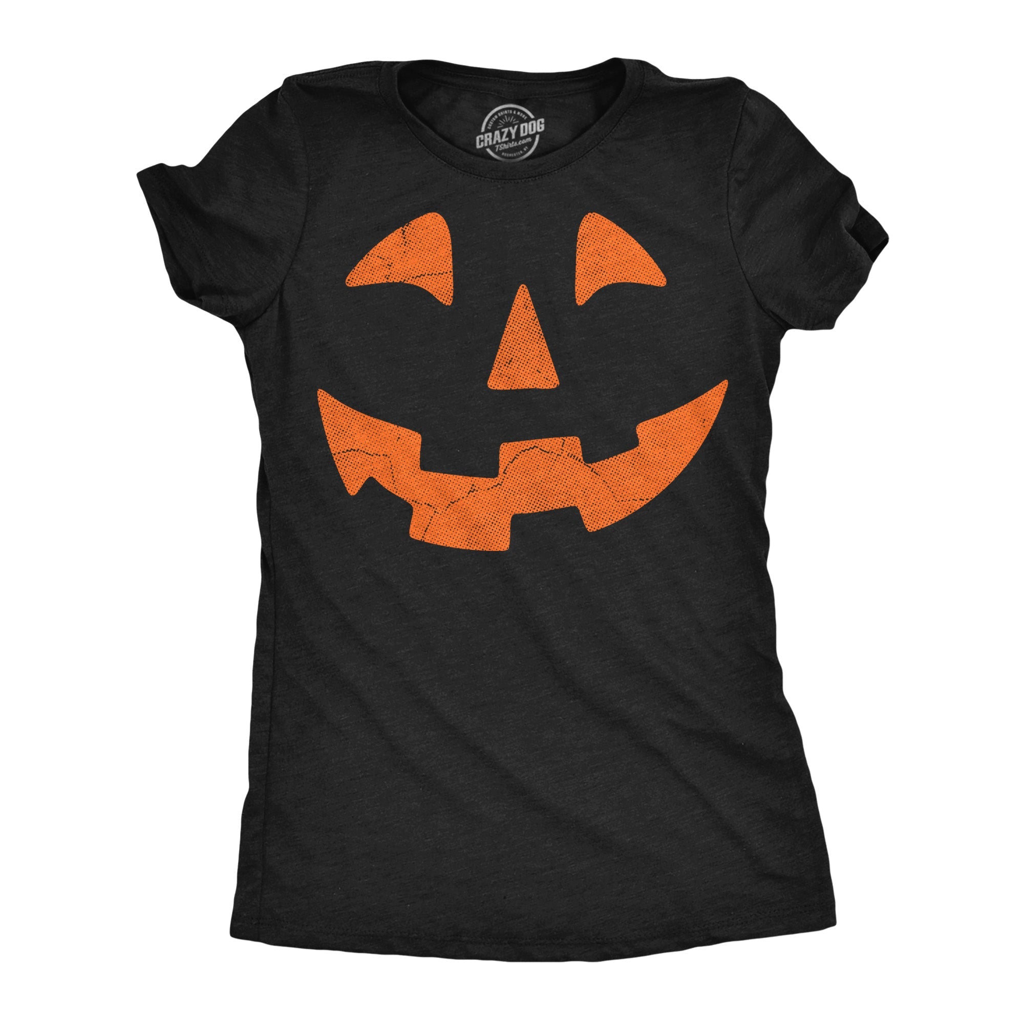 Giant Jack O Lantern Face Women's T Shirt