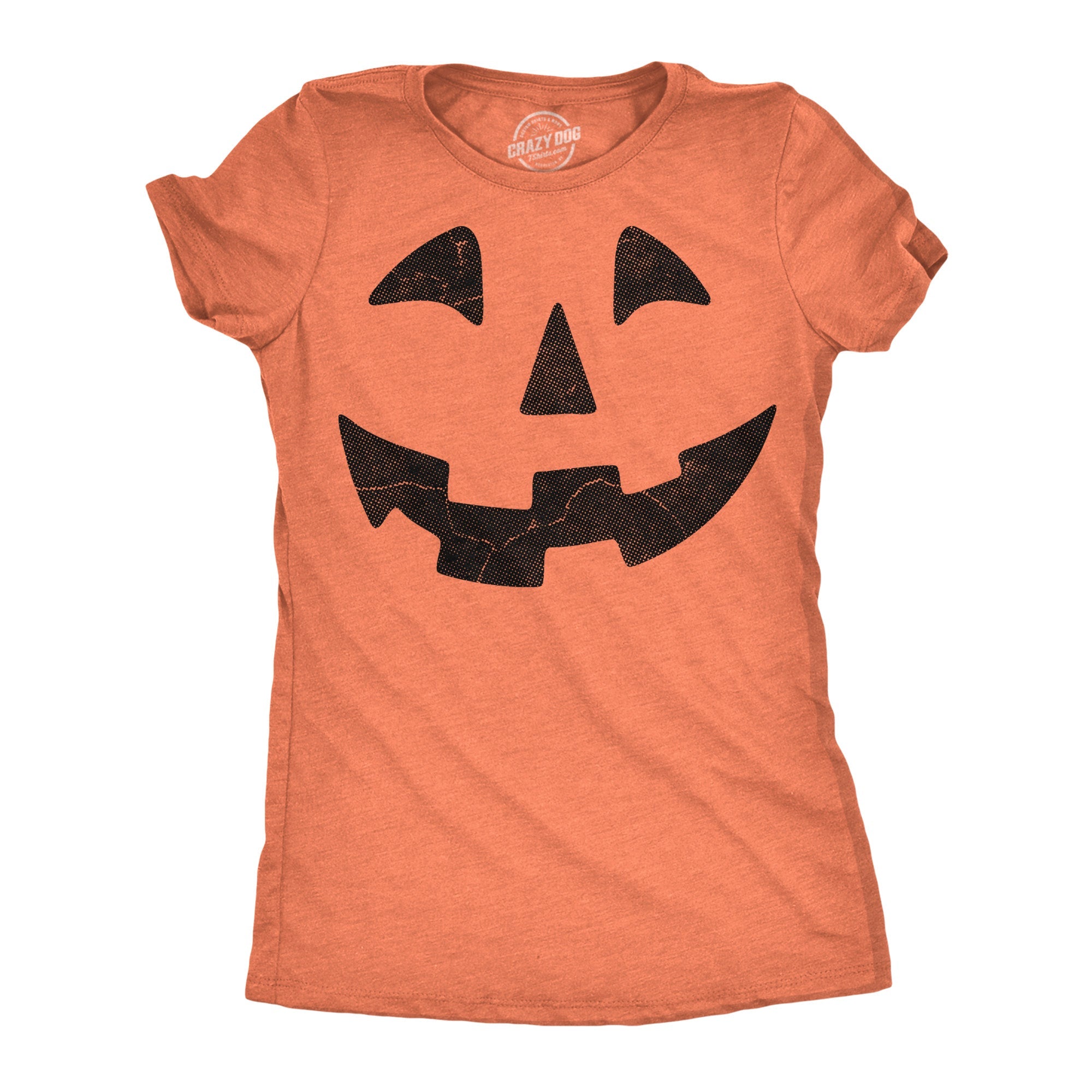 Giant Jack O Lantern Face Women's T Shirt