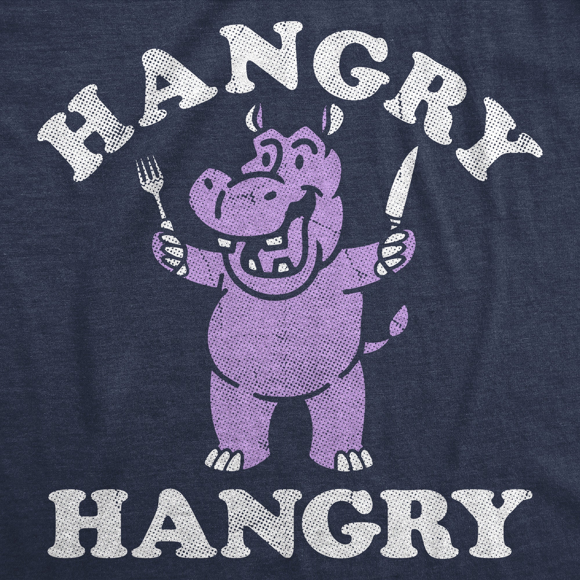 Hangry Hangry Hippo Men's T Shirt
