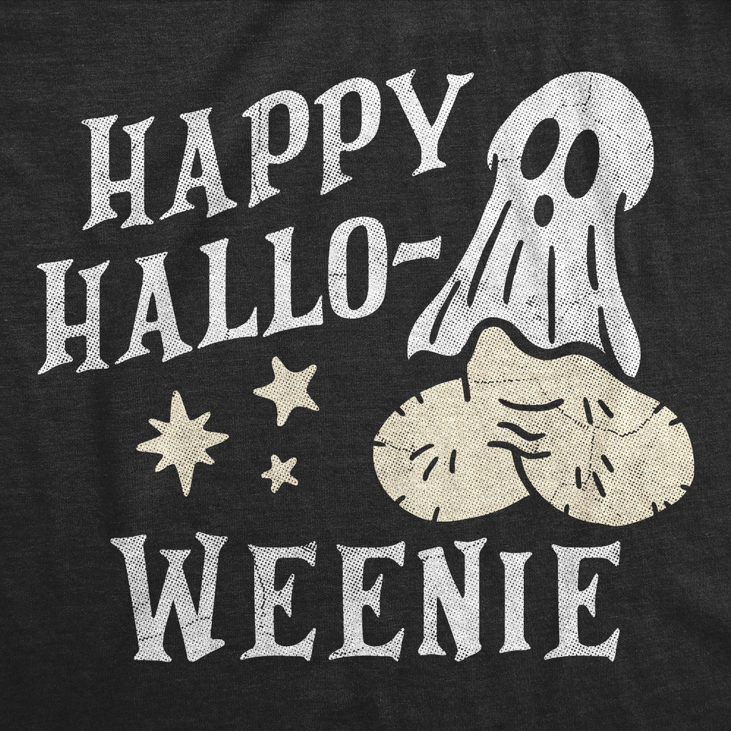Happy Hallo Weenie Men's T Shirt