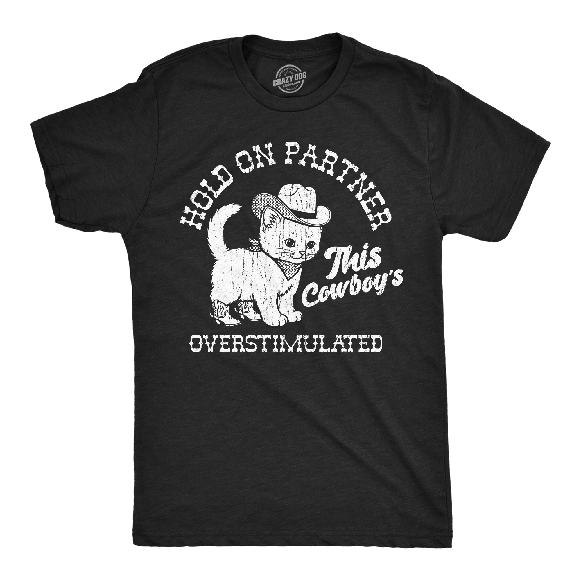 Hold On Partner This Cowboys Overstimulated Men's T Shirt