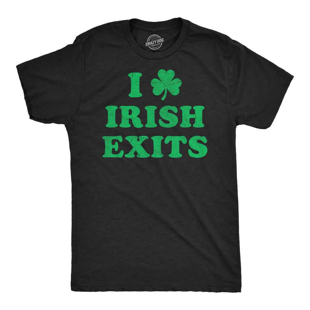 I Clover Irish Exits Men's T Shirt