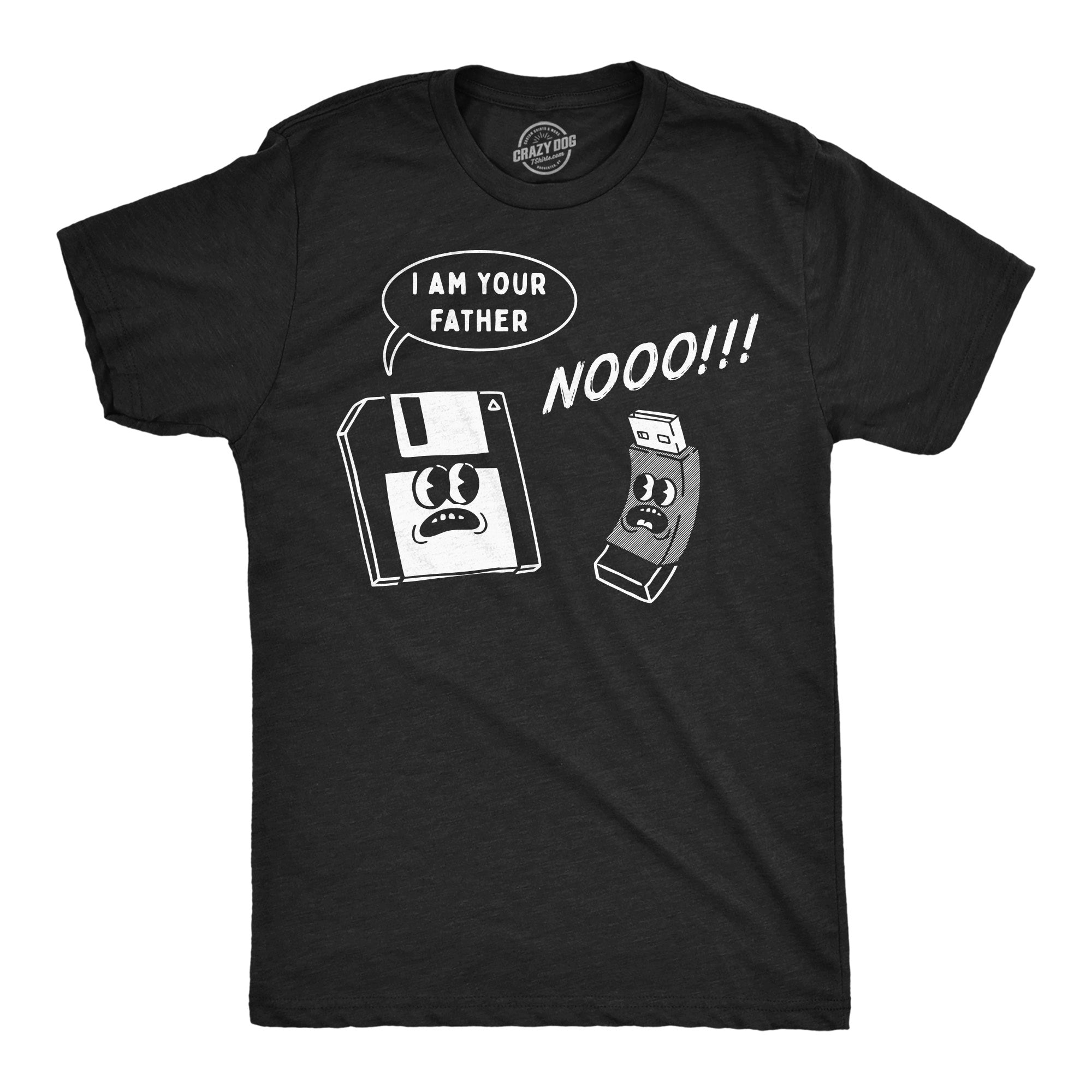 I Am Your Father Floppy Disk Men's T Shirt