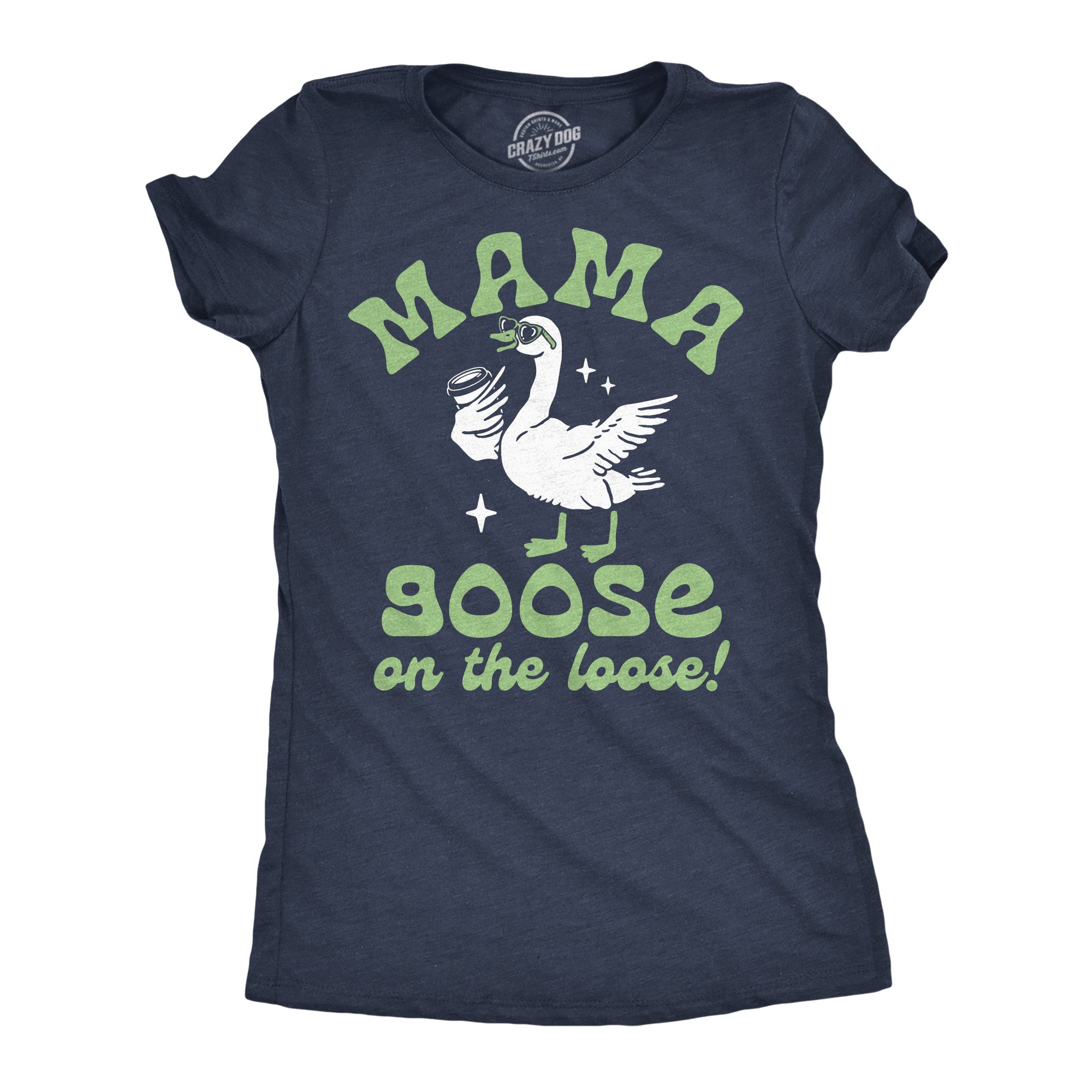 Mama Goose On The Loose Women's T Shirt