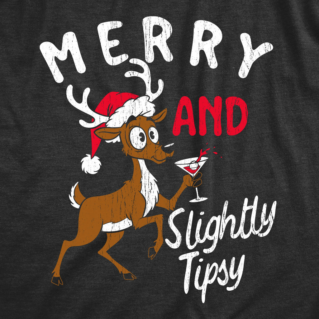 Merry And Slightly Tipsy Women's T Shirt