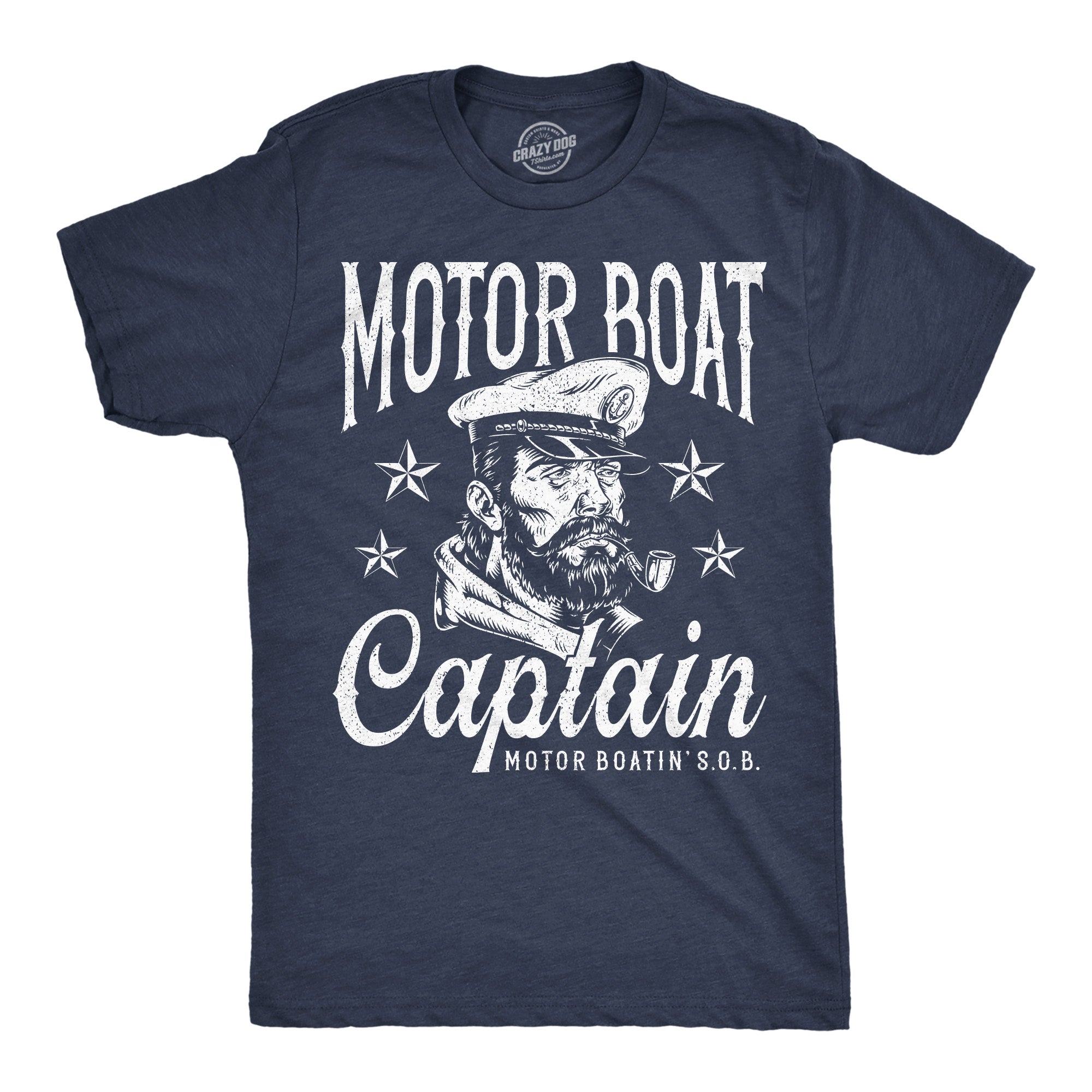 Motor Boat Captain Men's T Shirt