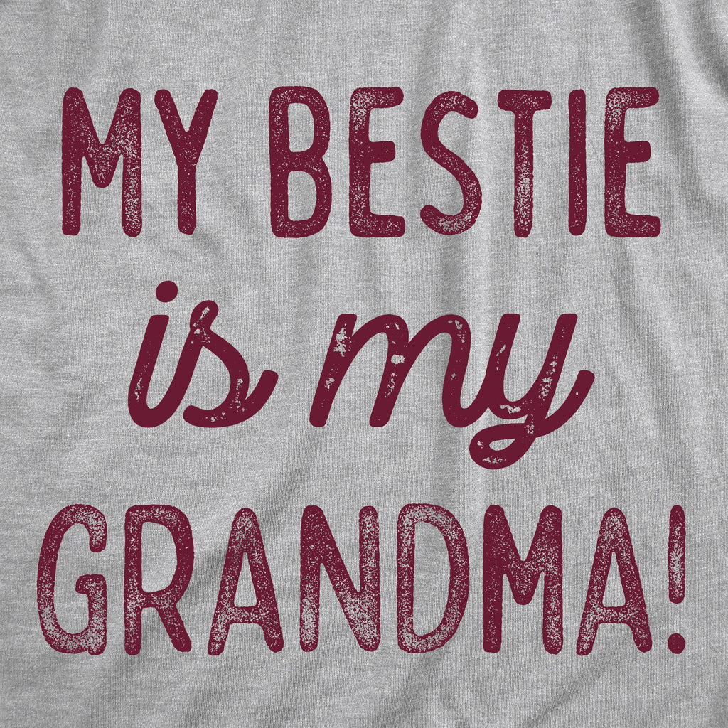 My Bestie Is My Grandma Youth T Shirt