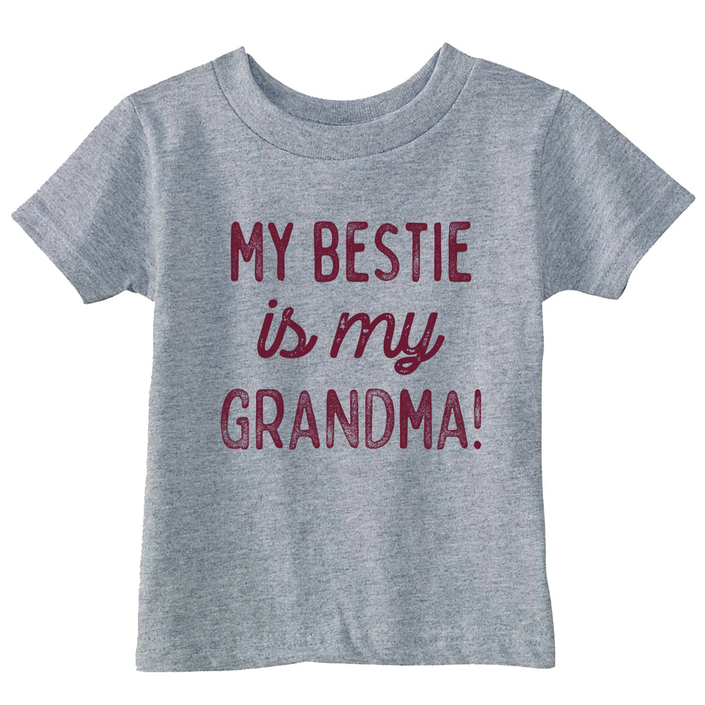 My Bestie Is My Grandma Toddler T Shirt