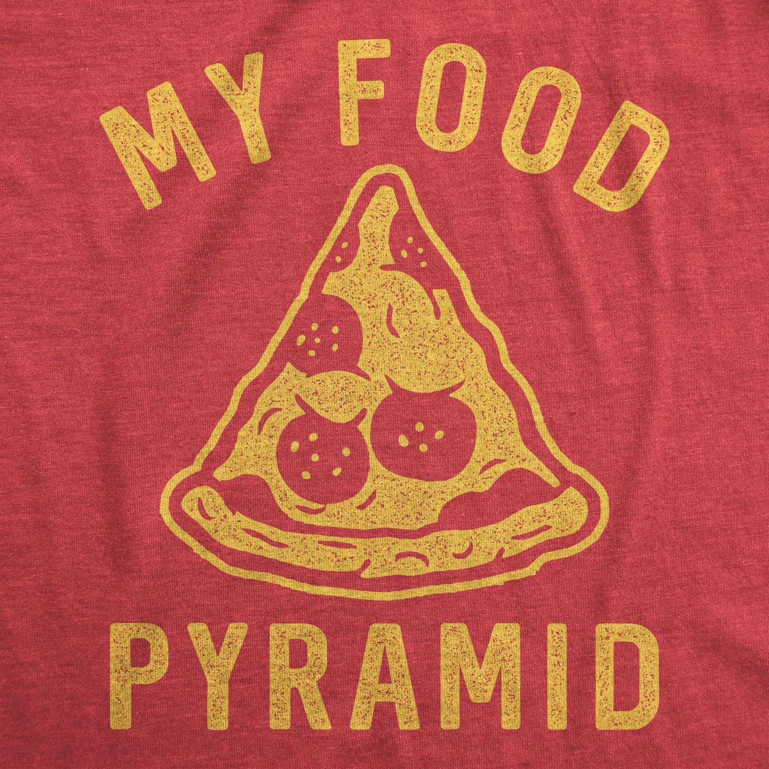 My Food Pyramid Men's T Shirt