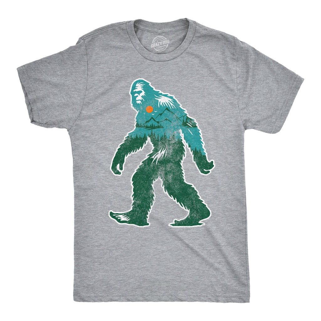 Nature Bigfoot Men's T Shirt