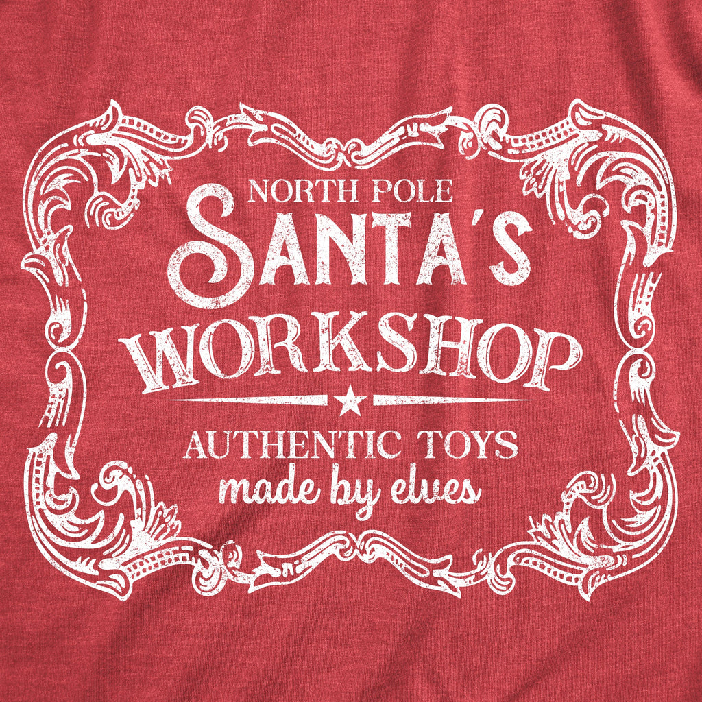 North Pole Santas Workshop Women's T Shirt