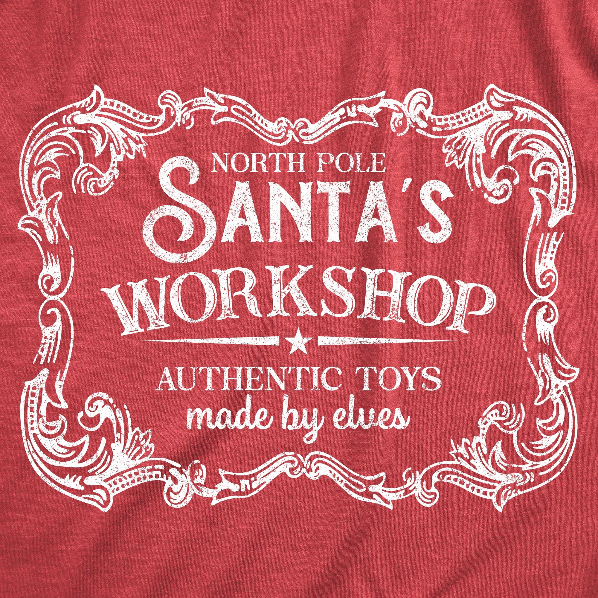 North Pole Santas Workshop Women's T Shirt