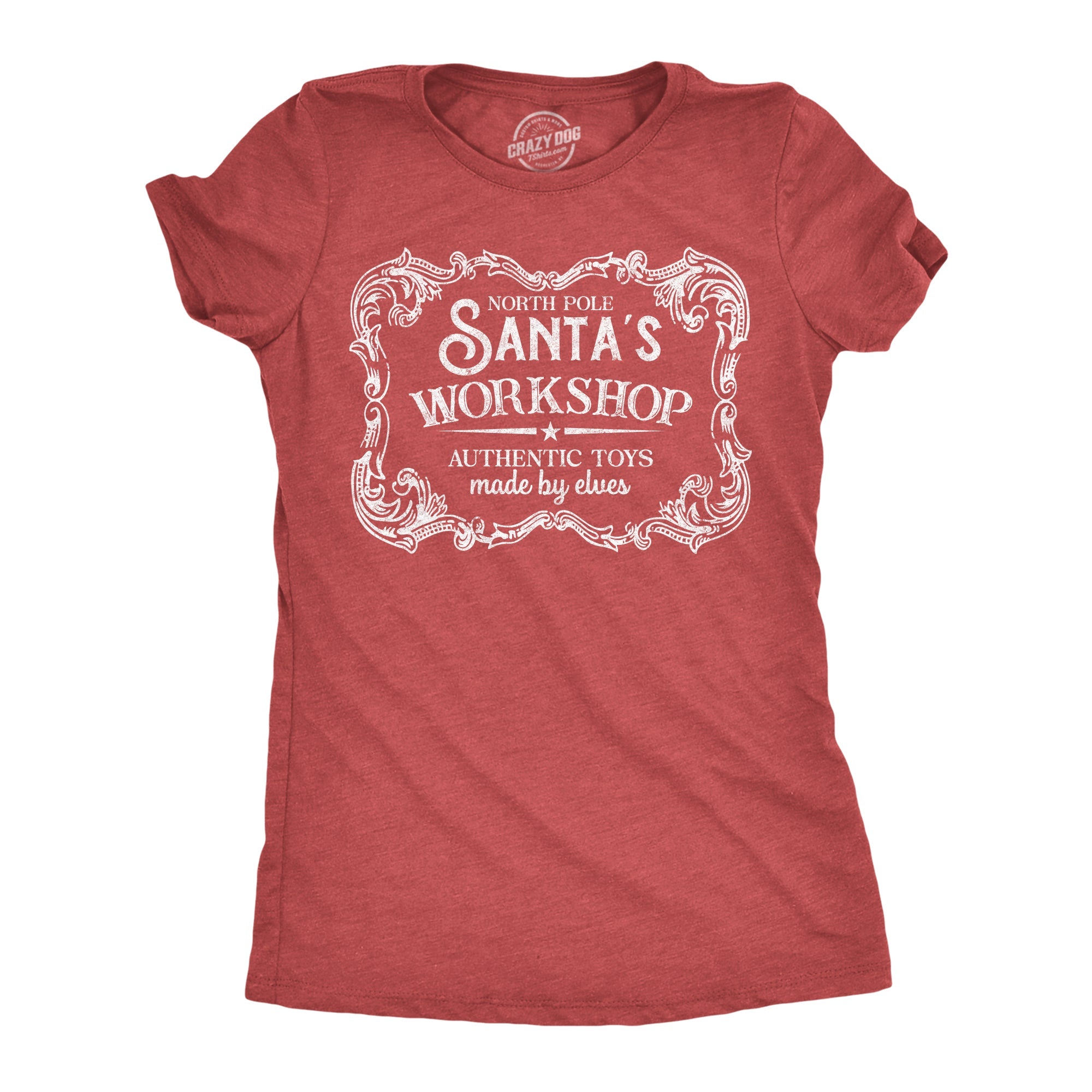 North Pole Santas Workshop Women's T Shirt