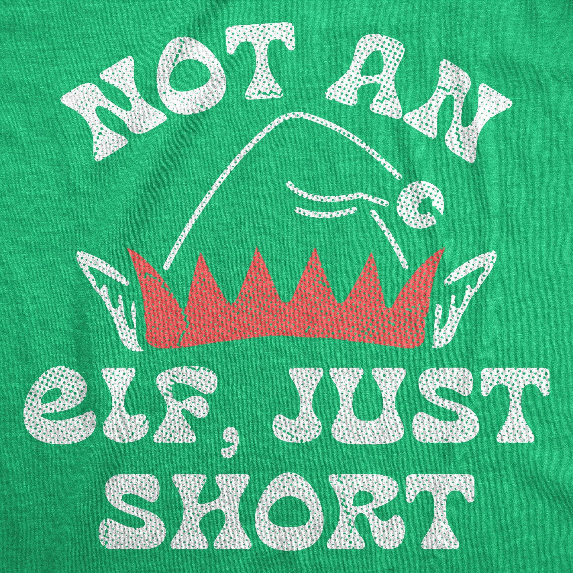 Not An Elf Just Short Women's T Shirt