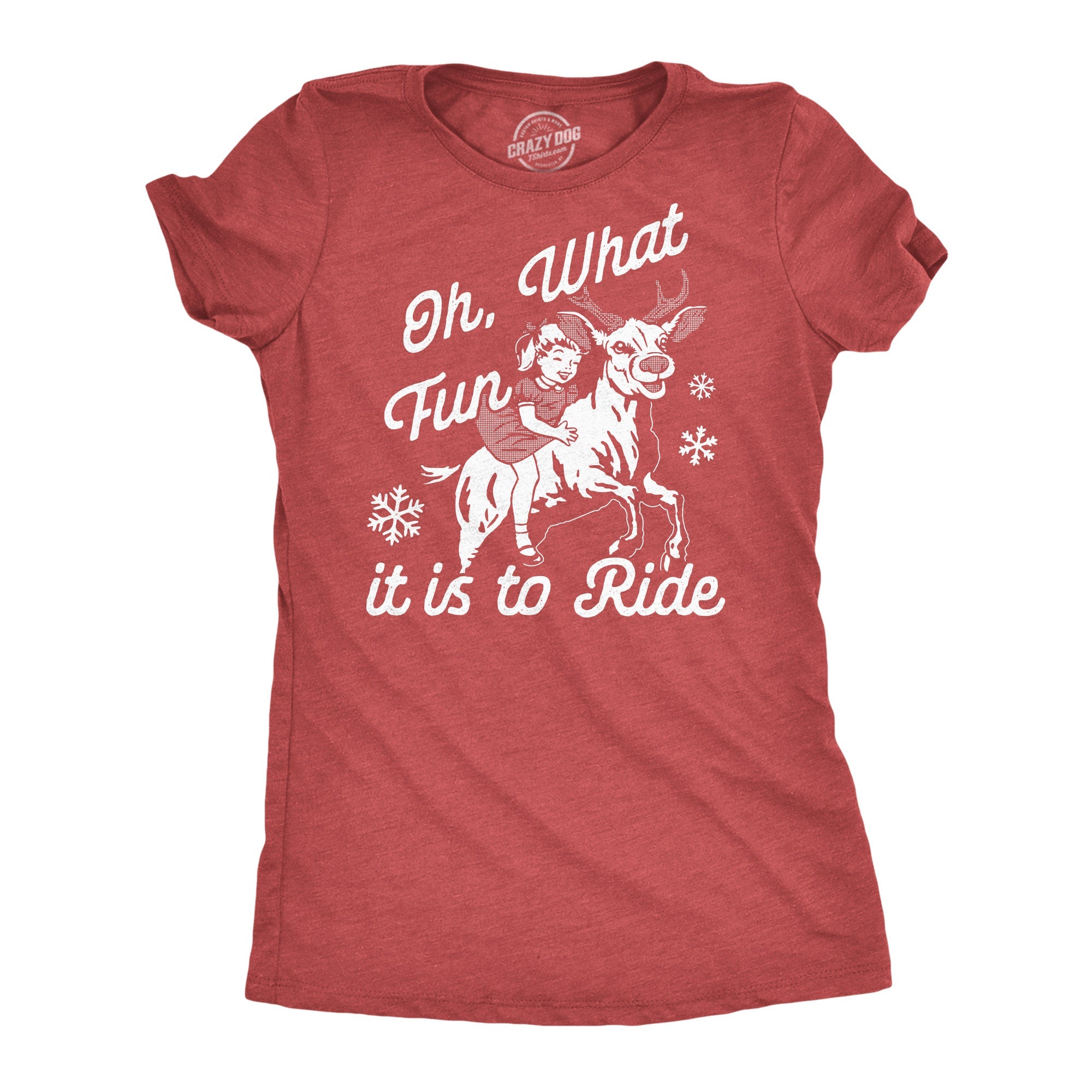 Oh What Fun It Is To Ride Women's T Shirt