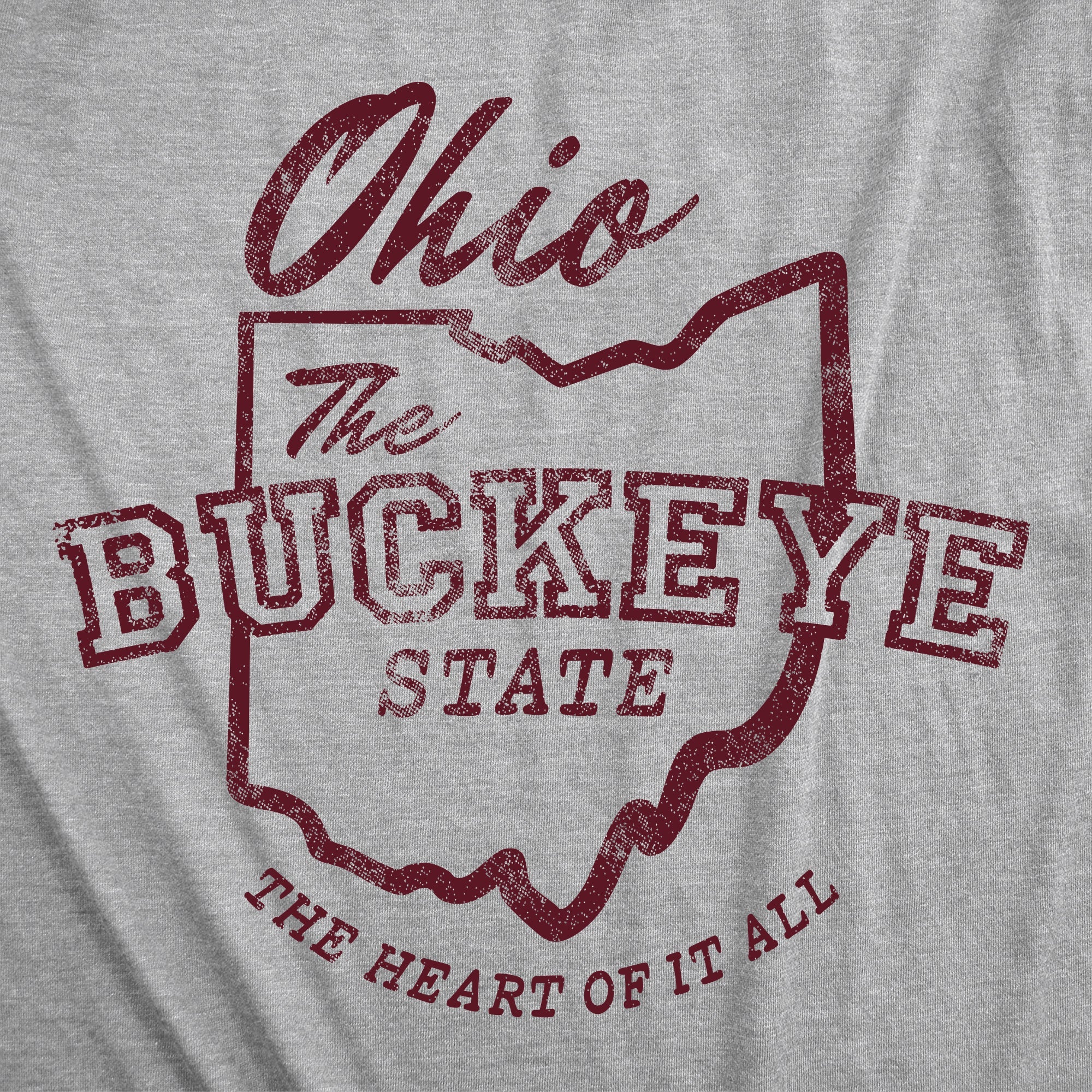 Ohio The Buckeye State Men's T Shirt