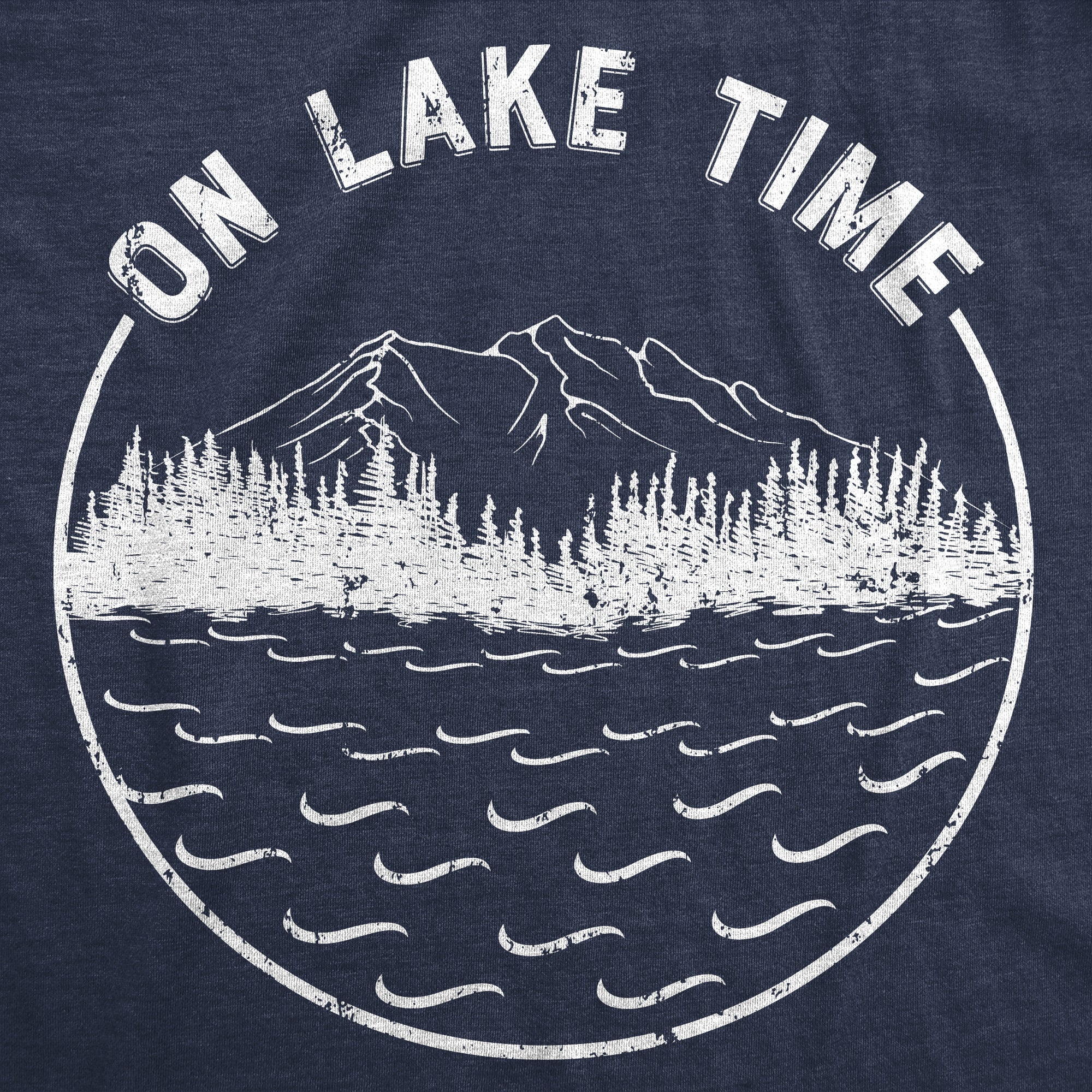 On Lake Time Men's T Shirt