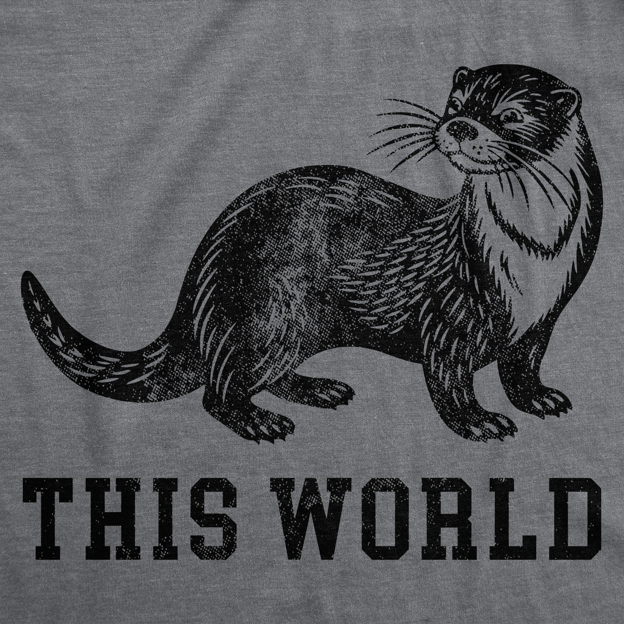 Otter This World Men's T Shirt
