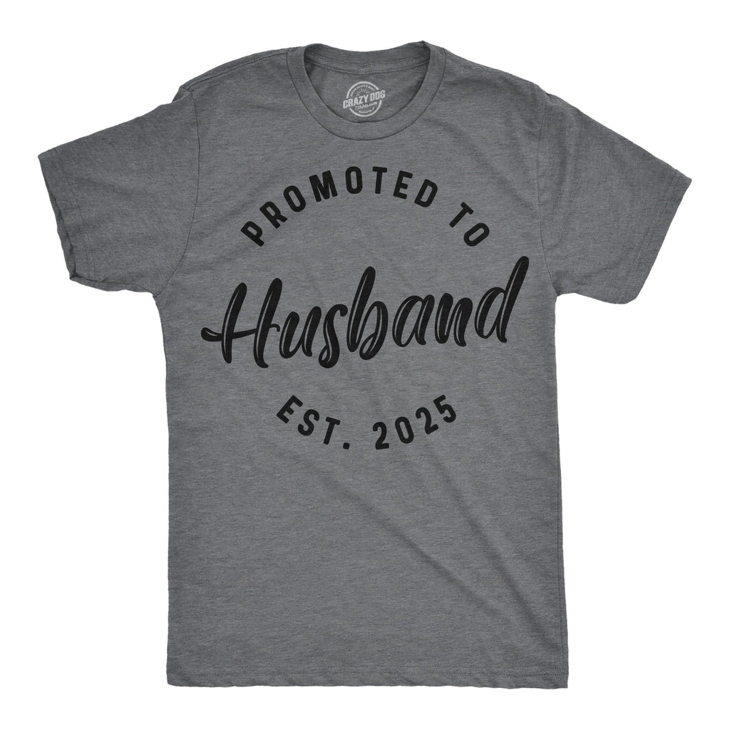 Promoted To Husband 2025 Men's T Shirt
