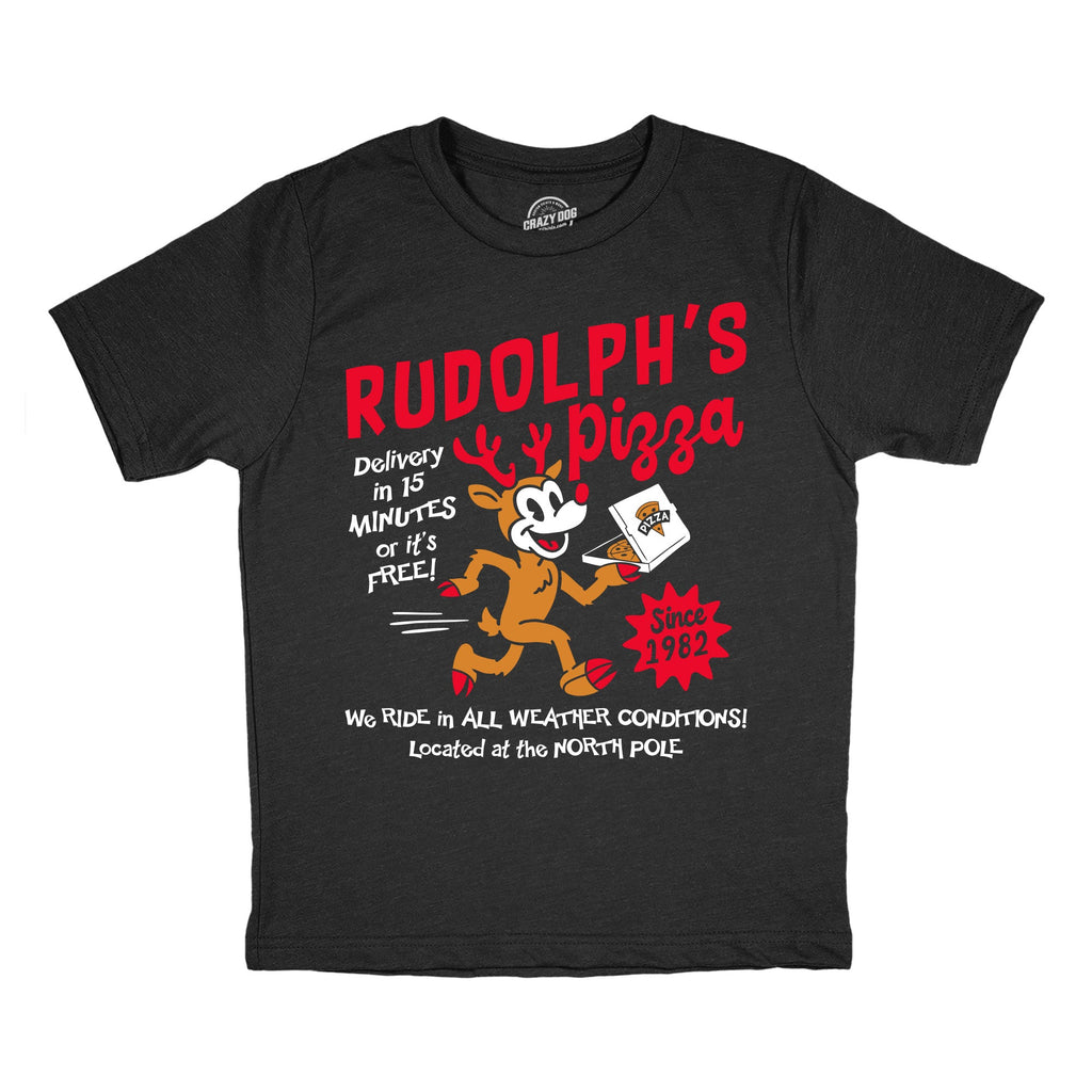 Rudolphs Pizza Youth T Shirt