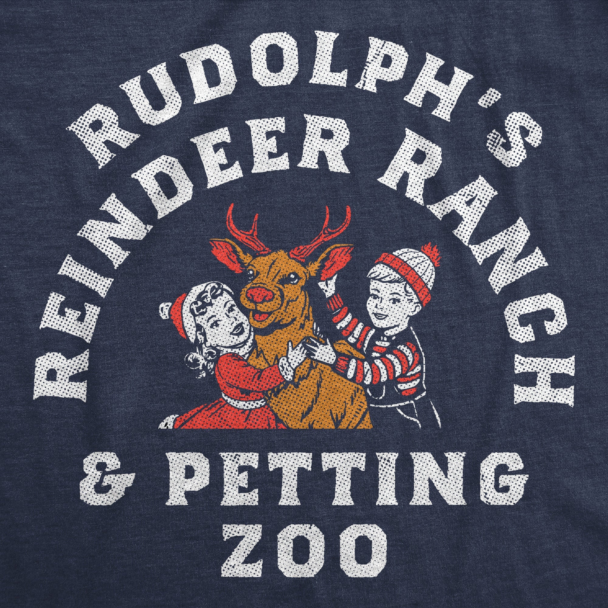 Rudolphs Reindeer Ranch And Petting Zoo Women's T Shirt