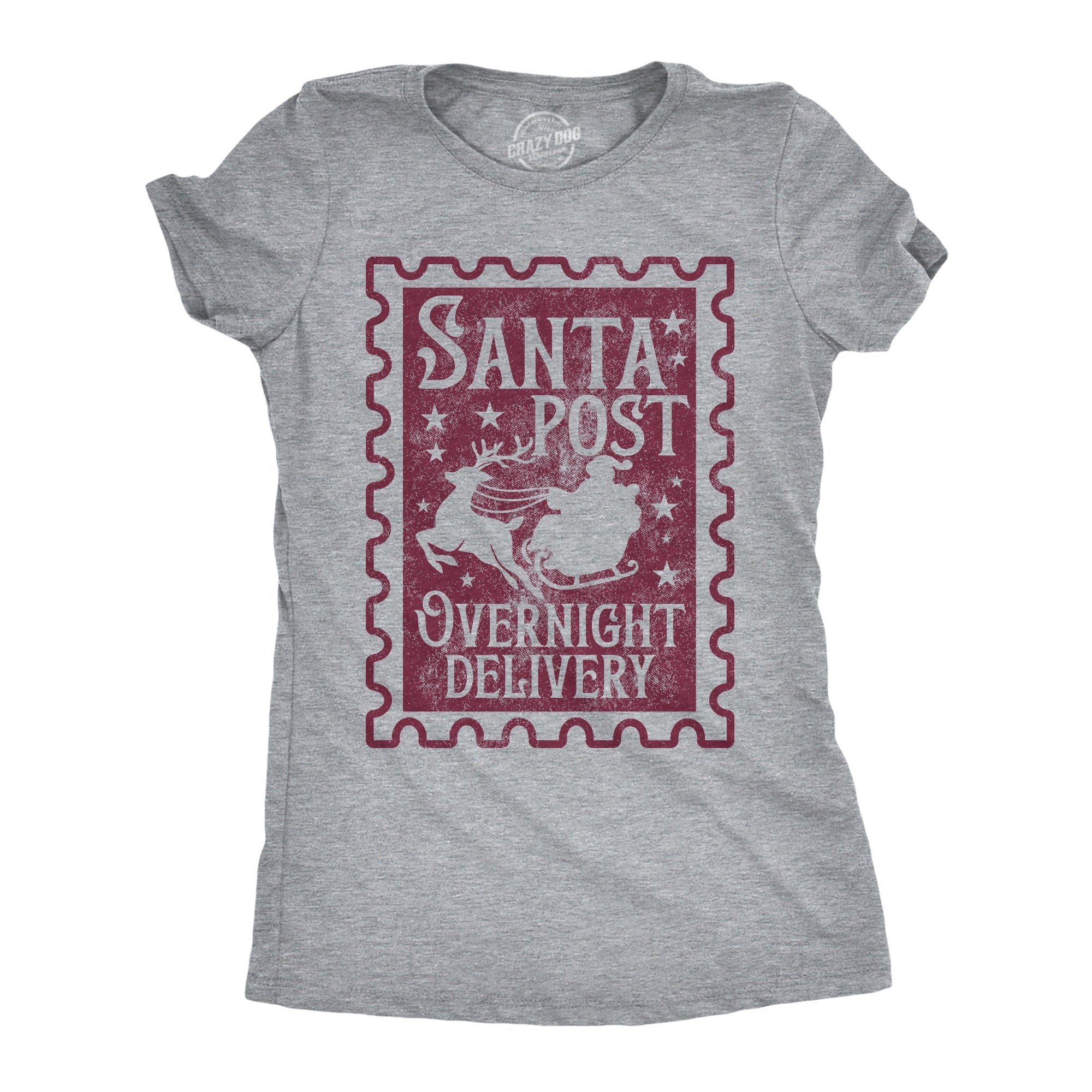 Santa Post Overnight Delivery Women's T Shirt