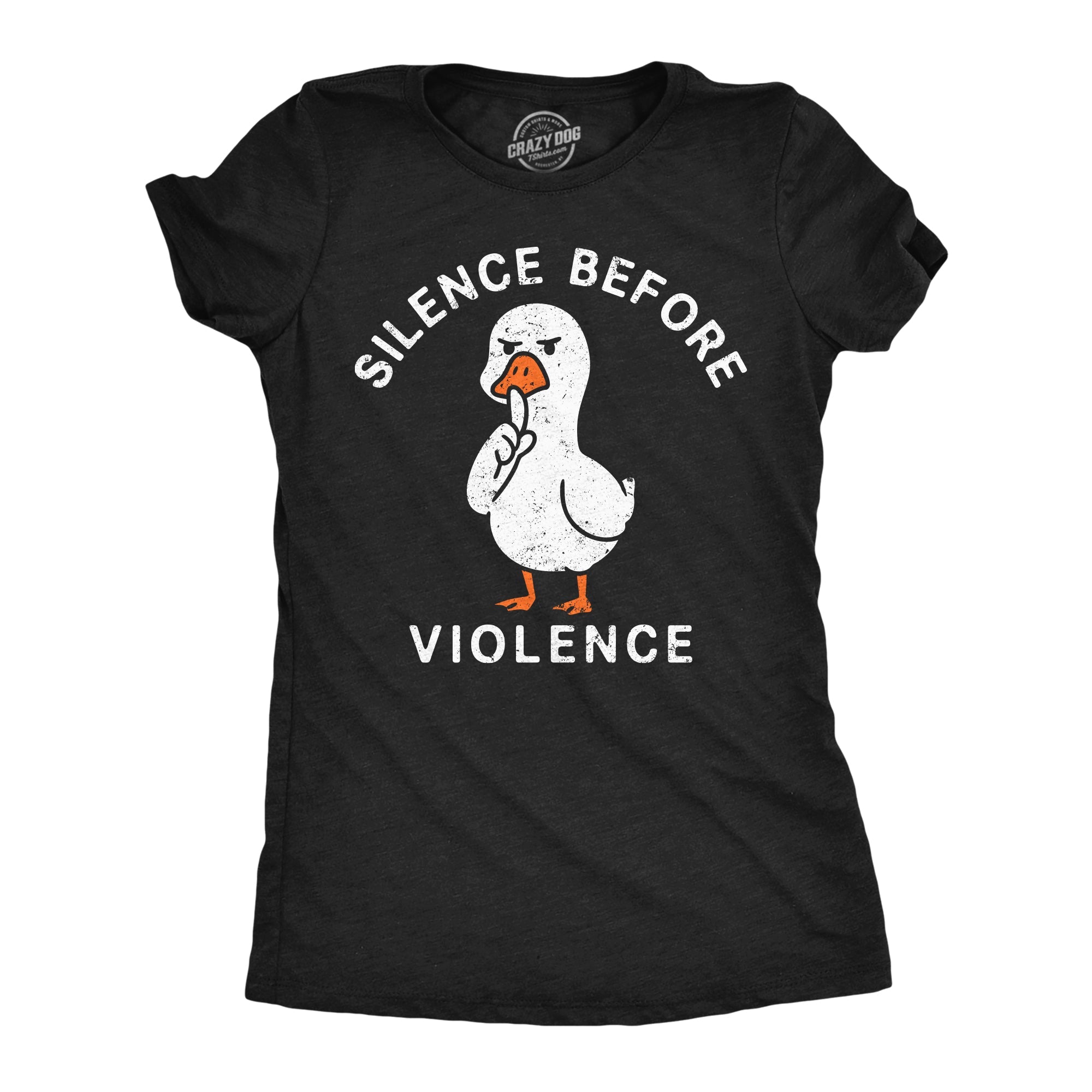 Silence Before Violence Women's T Shirt
