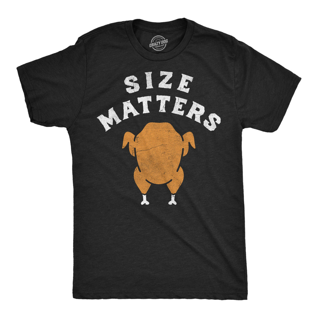 Size Matters Turkey Men's T Shirt
