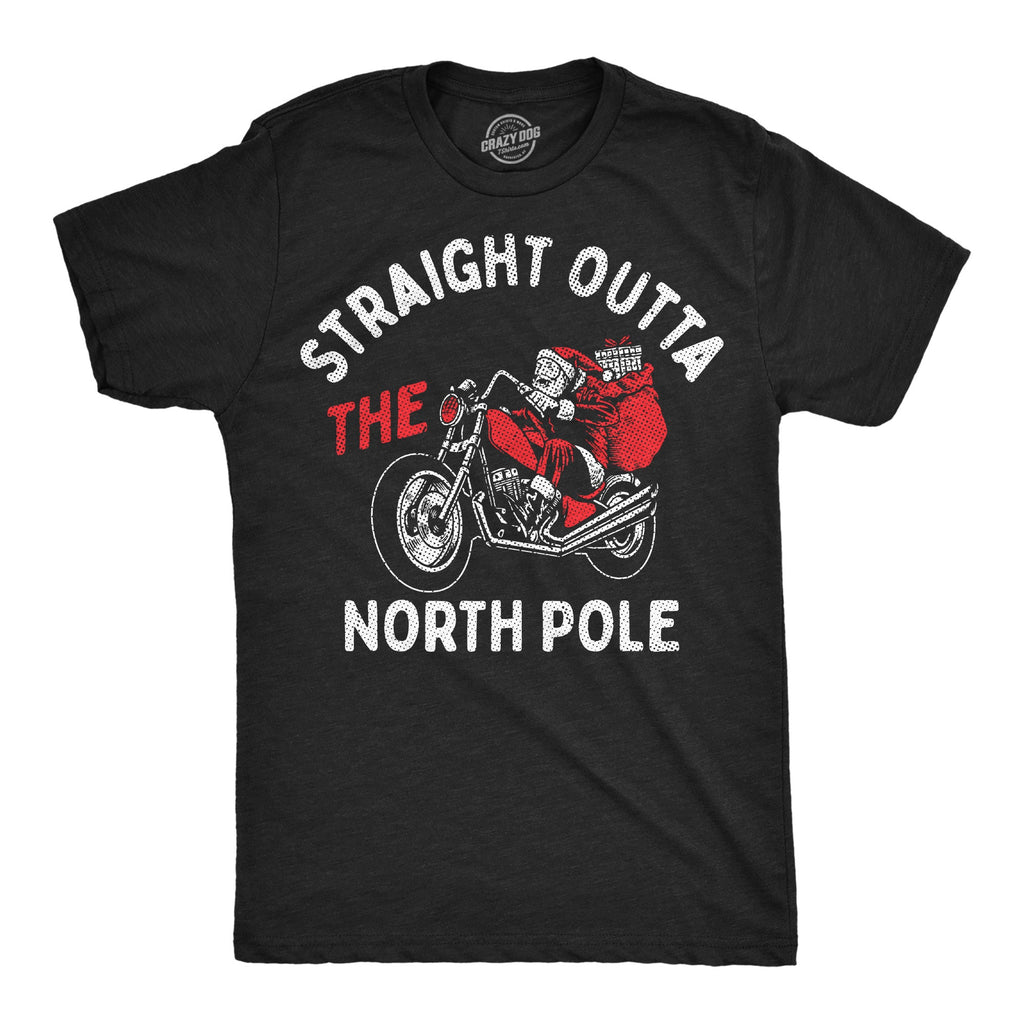 Straight Outta The North Pole Men's T Shirt