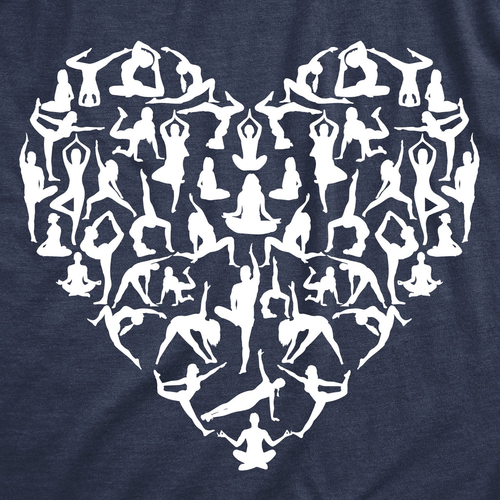 Yoga Heart Women's T Shirt