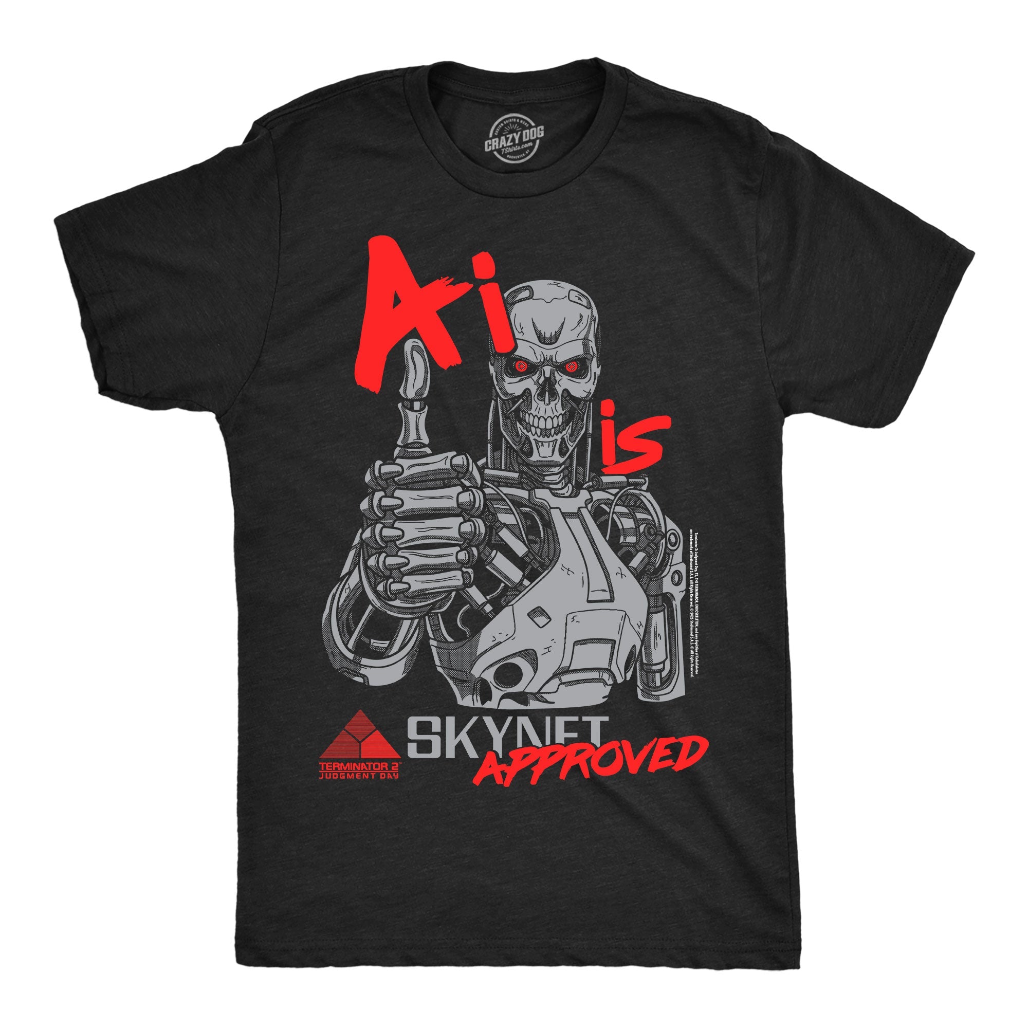 AI Is Skynet Approved Men's T Shirt