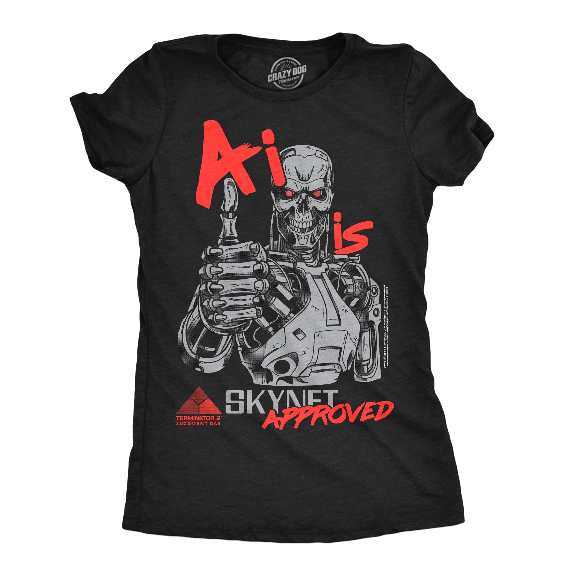 AI Is Skynet Approved Women's T Shirt