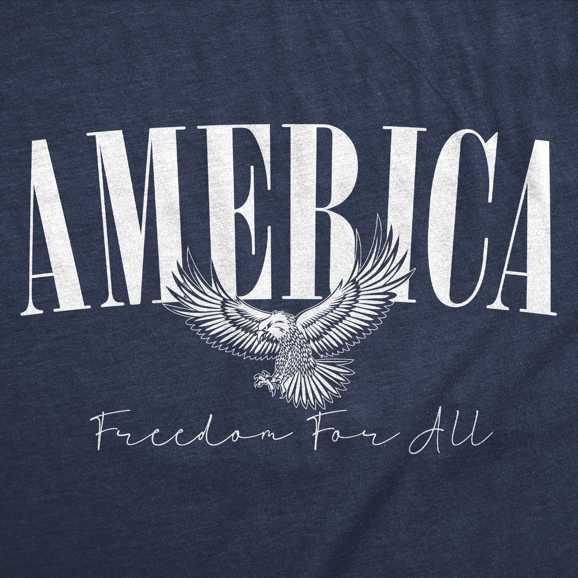 America Freedom For All Men's T Shirt