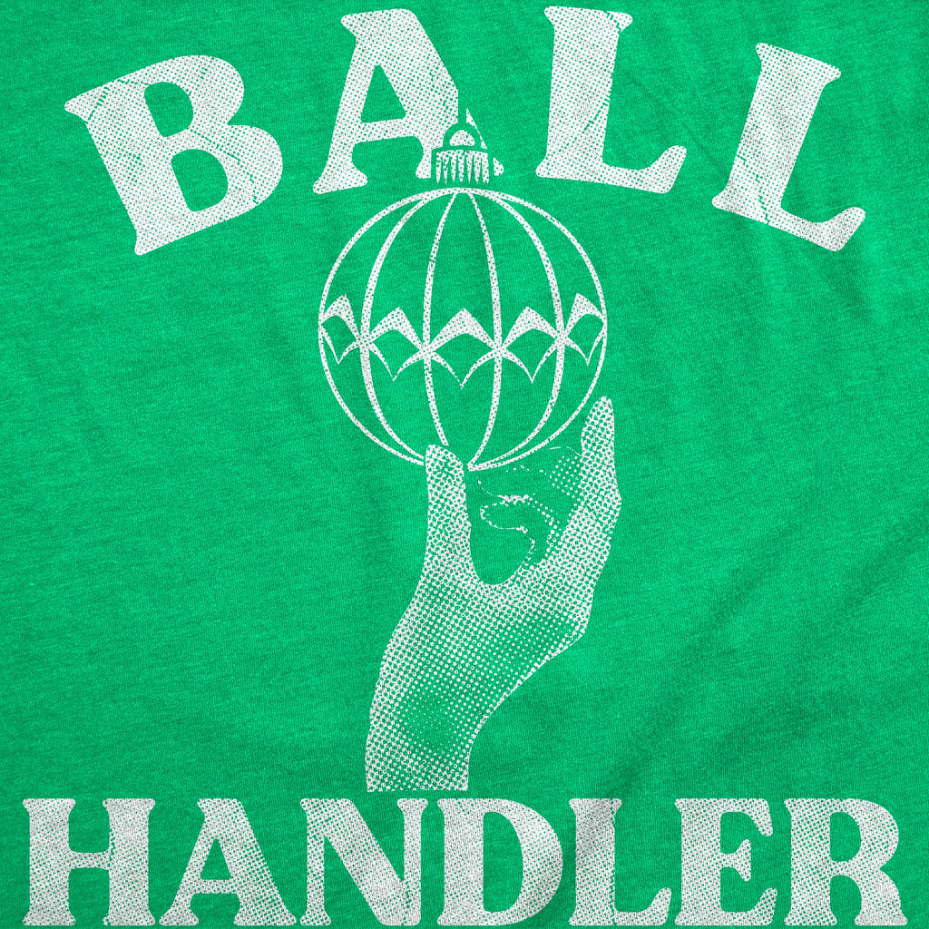 Ball Handler Christmas Ornament Men's T Shirt