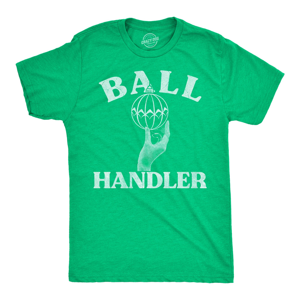 Ball Handler Christmas Ornament Men's T Shirt