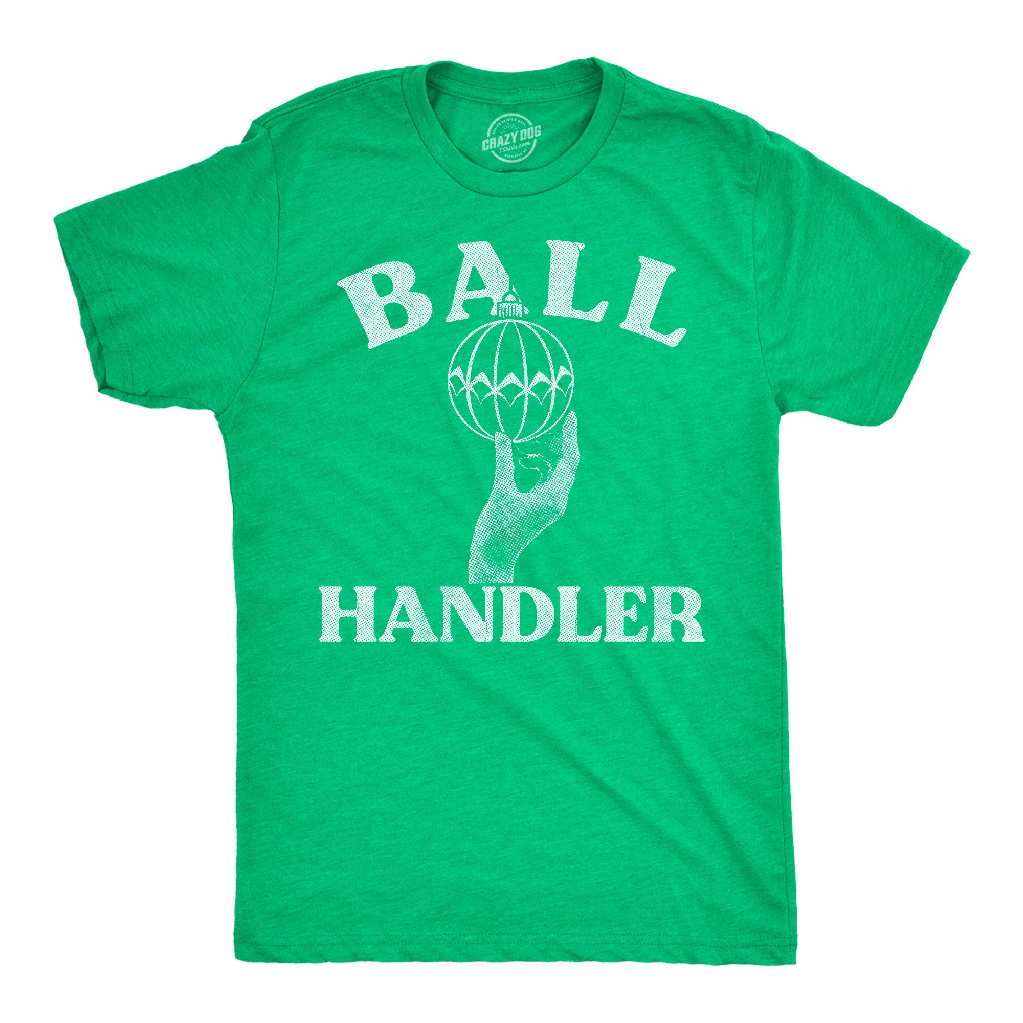 Ball Handler Christmas Ornament Men's T Shirt