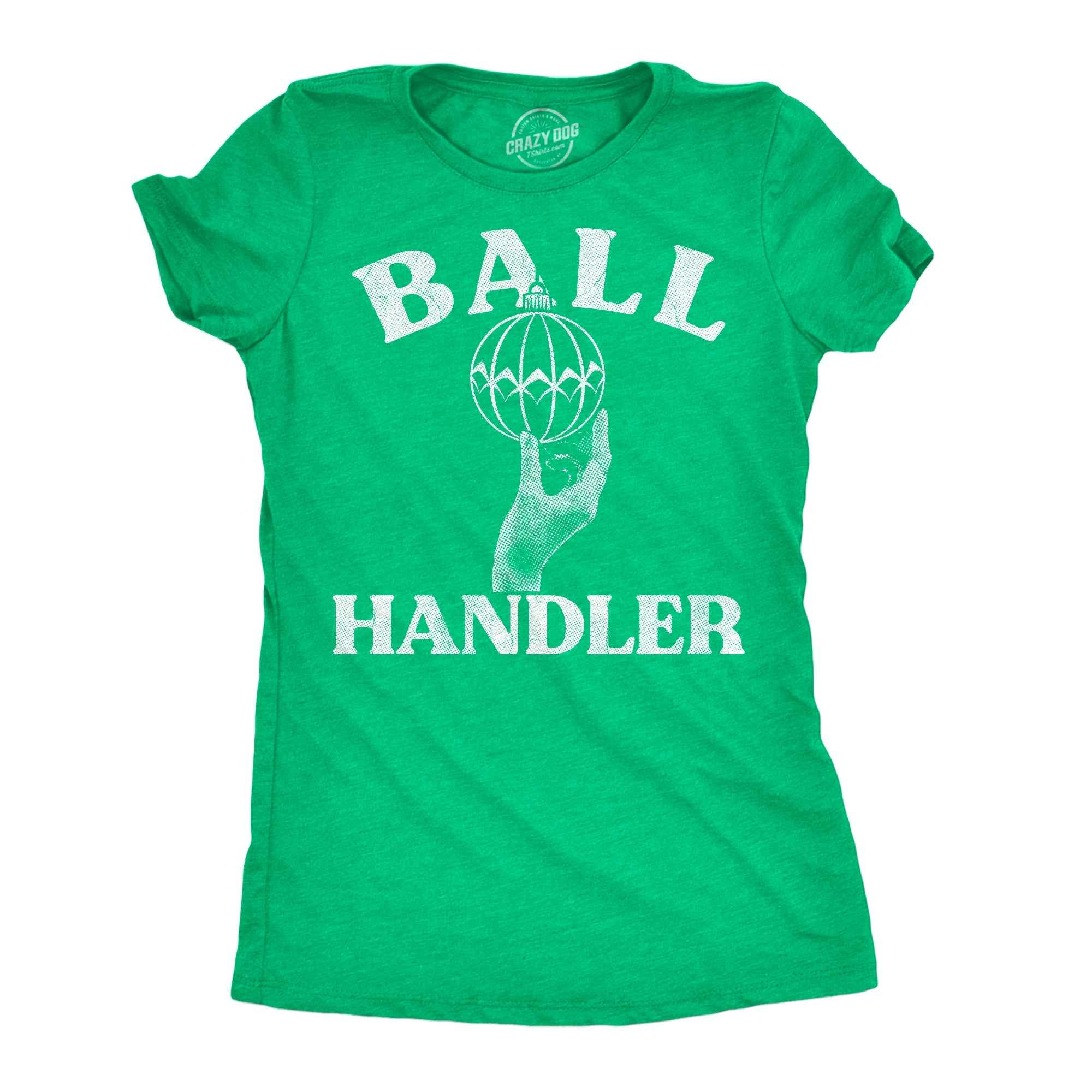 Ball Handler Christmas Ornament Women's T Shirt