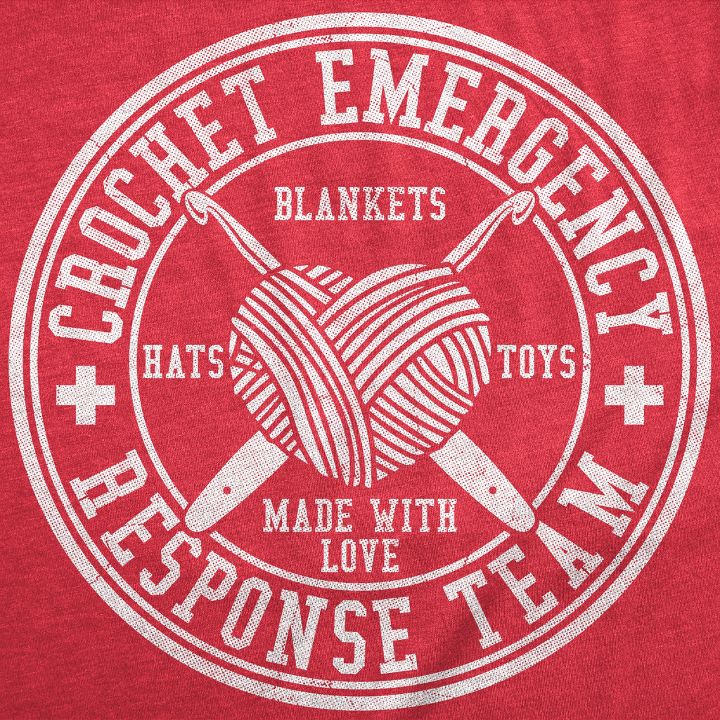 Crochet Emergancy Response Team Women's T Shirt