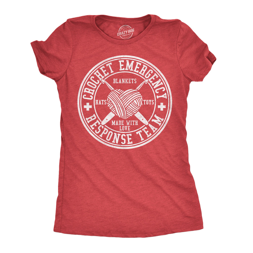 Crochet Emergancy Response Team Women's T Shirt