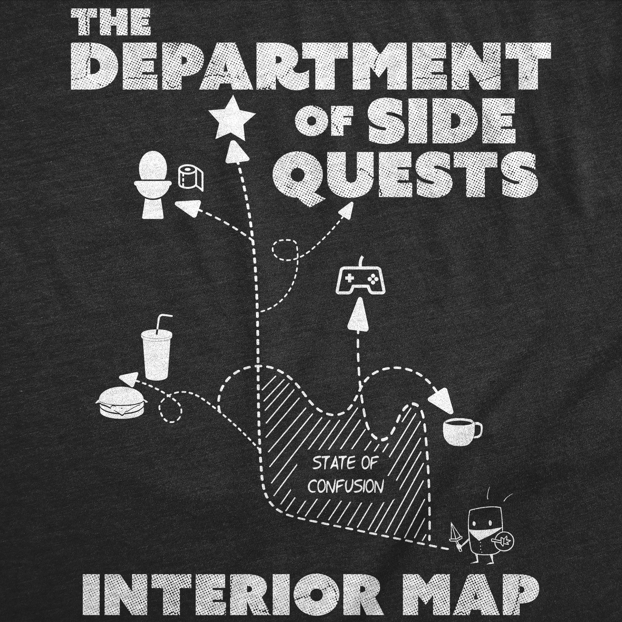 The Department Of Side Quests Women's T Shirt