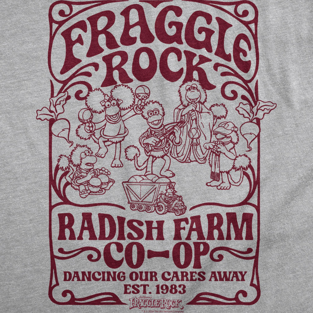 Fraggle Rock Raddish Farm Co Op Men's T Shirt
